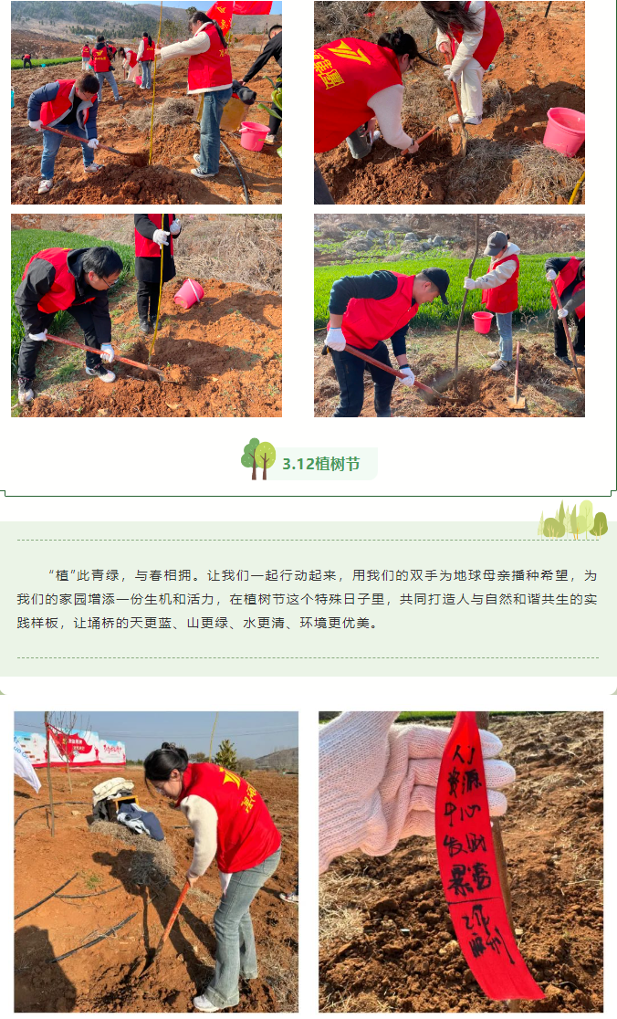 打造清新宿州 建设美丽家园 | 安徽EMC易倍(中国)科技产业（集团）有限公司团支部开展义务植树活动！